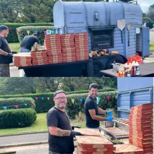 Wood-Fired Pizza Horsebox Event and Festival Catering in Dorset